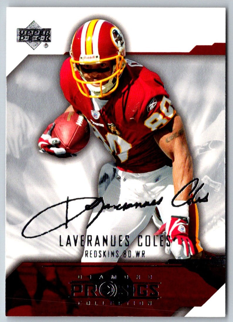 2004 UD Diamond Pro Sigs Laveranues Coles