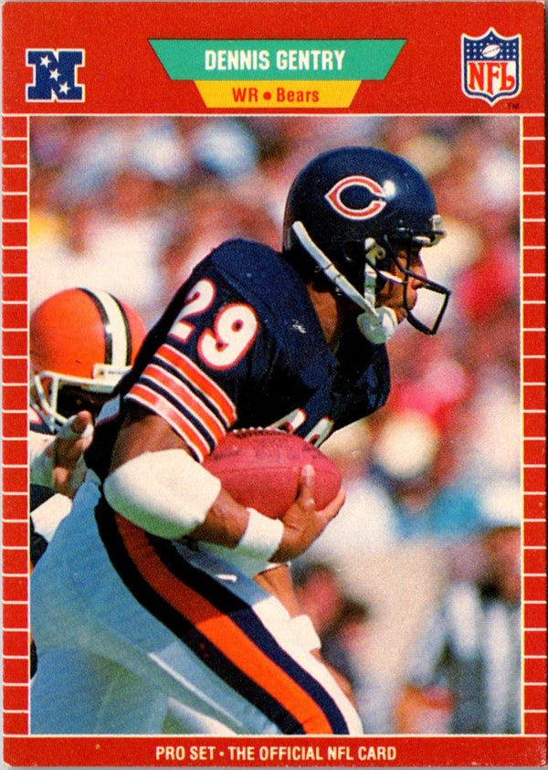 1989 Pro Set Dennis Gentry #40