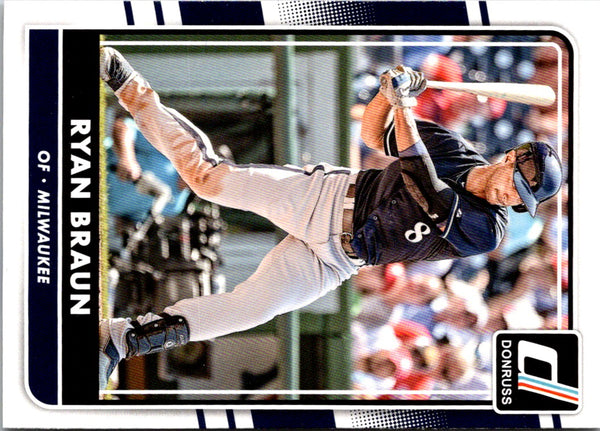 2016 Donruss Ryan Braun #111