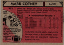 1980 Topps Mark Cotney