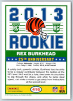 2012 Score Rex Burkhead #416