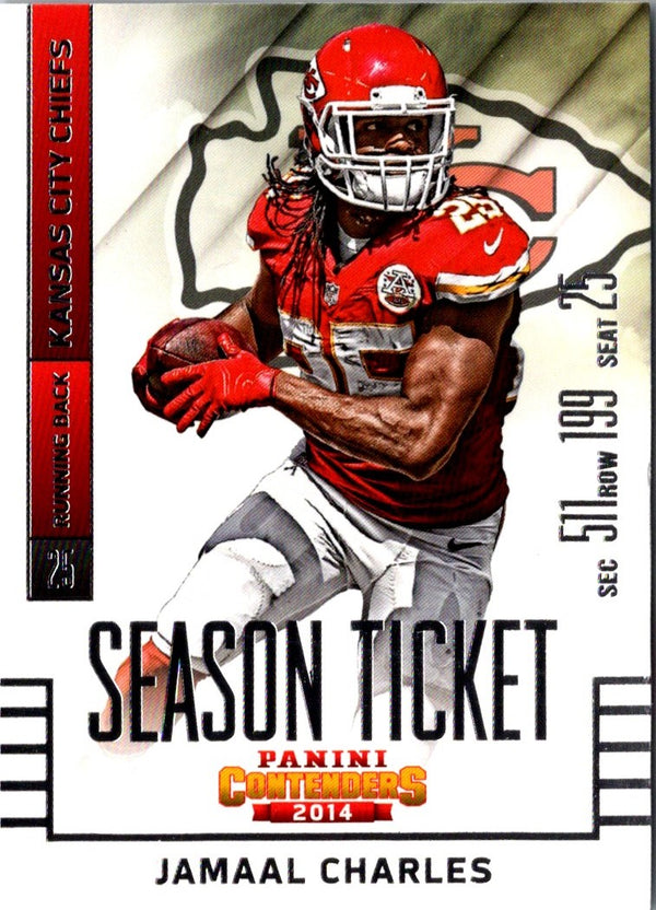 2014 Panini Contenders Jamaal Charles #30