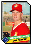 1989 TCMA Albuquerque Dukes Dave Eichhorn