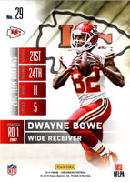 2014 Panini Contenders Dwayne Bowe #29