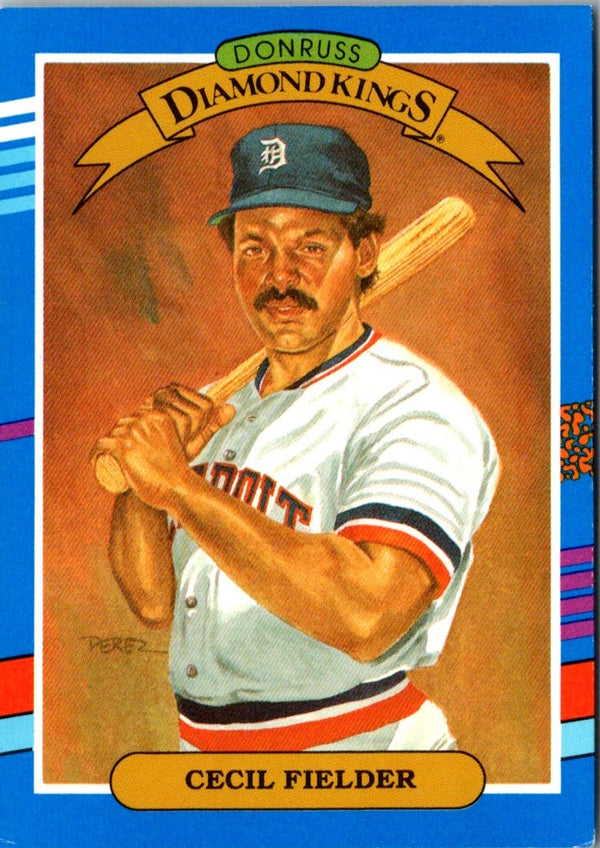 1991 Diamond Kings Cecil Fielder #3