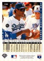 1994 Collector's Choice Silver Signature Ramon Martinez #190