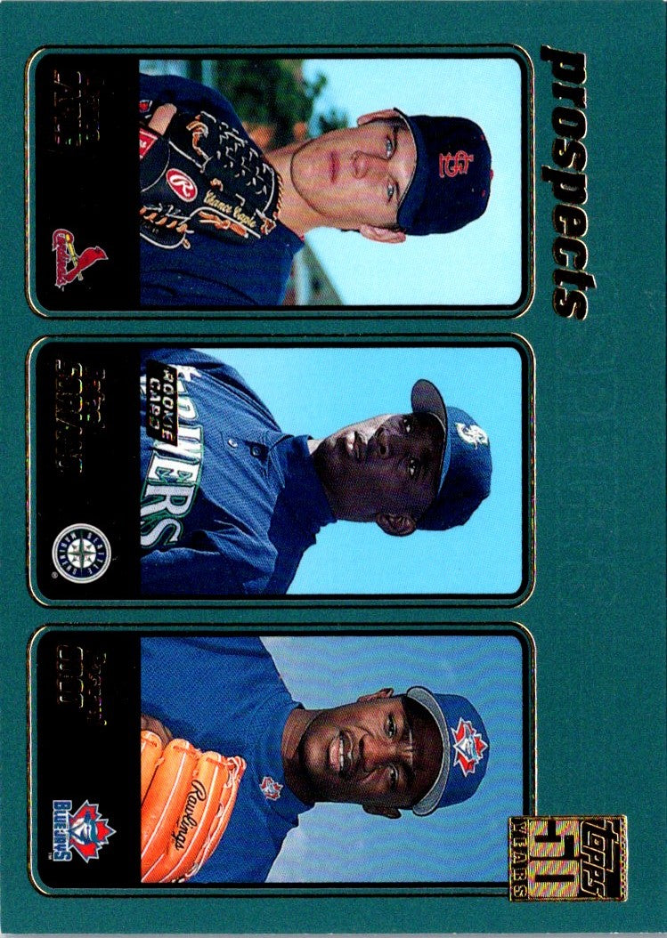 2001 Topps Chance Caple/Rafael Soriano/Pascual Coco