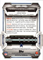 2015 Bowman Terrance Williams #31