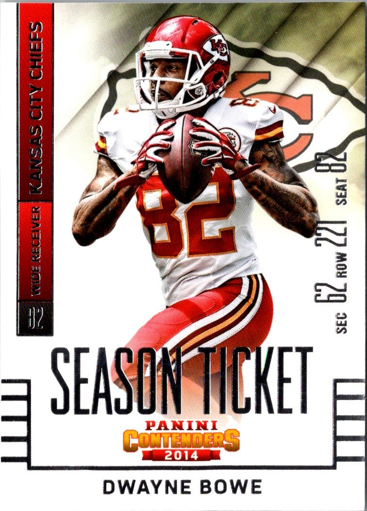 2014 Panini Contenders Dwayne Bowe