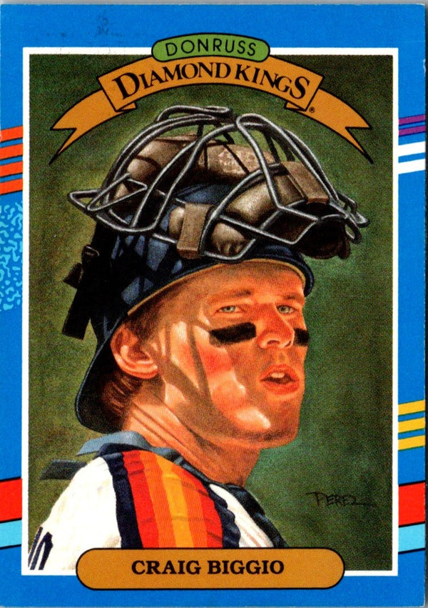 1991 Diamond Kings Craig Biggio #2