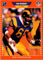 1989 Pro Set Tom Newberry #205 Rookie