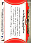 2012 Bowman Chrome Franchise All-Stars Asdrubal Cabrera/Francisco Lindor