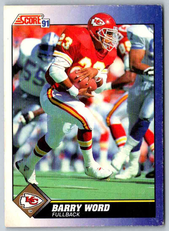 1991 Score Barry Word #90