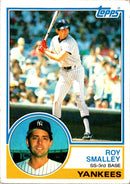 1983 Topps Roy Smalley