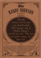 2002 Topps 206 Randy Johnson #195B