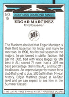 1990 Donruss Edgar Martinez #45