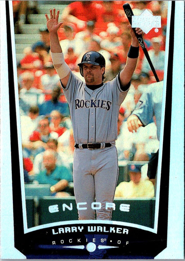 1999 Upper Deck Encore Larry Walker #32