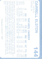 1989 Collegiate Collection North Carolina's Finest Darrell Elston #144