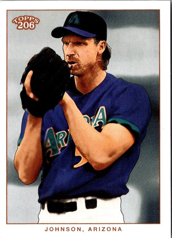 2002 Topps 206 Randy Johnson #195B