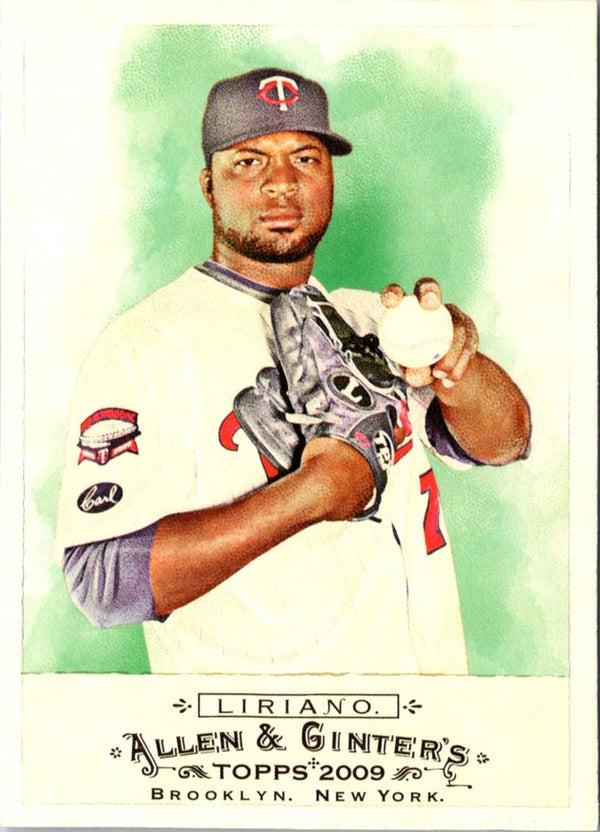 2009 Topps Allen Ginter Francisco Liriano #77