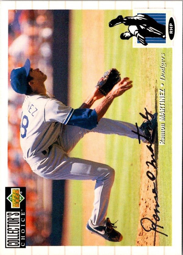 1994 Collector's Choice Silver Signature Ramon Martinez #190