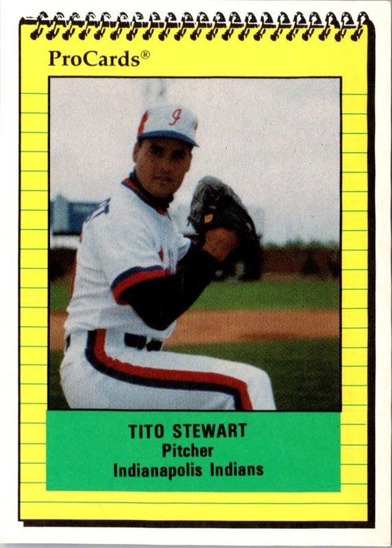 1991 ProCards Tito Stewart #462