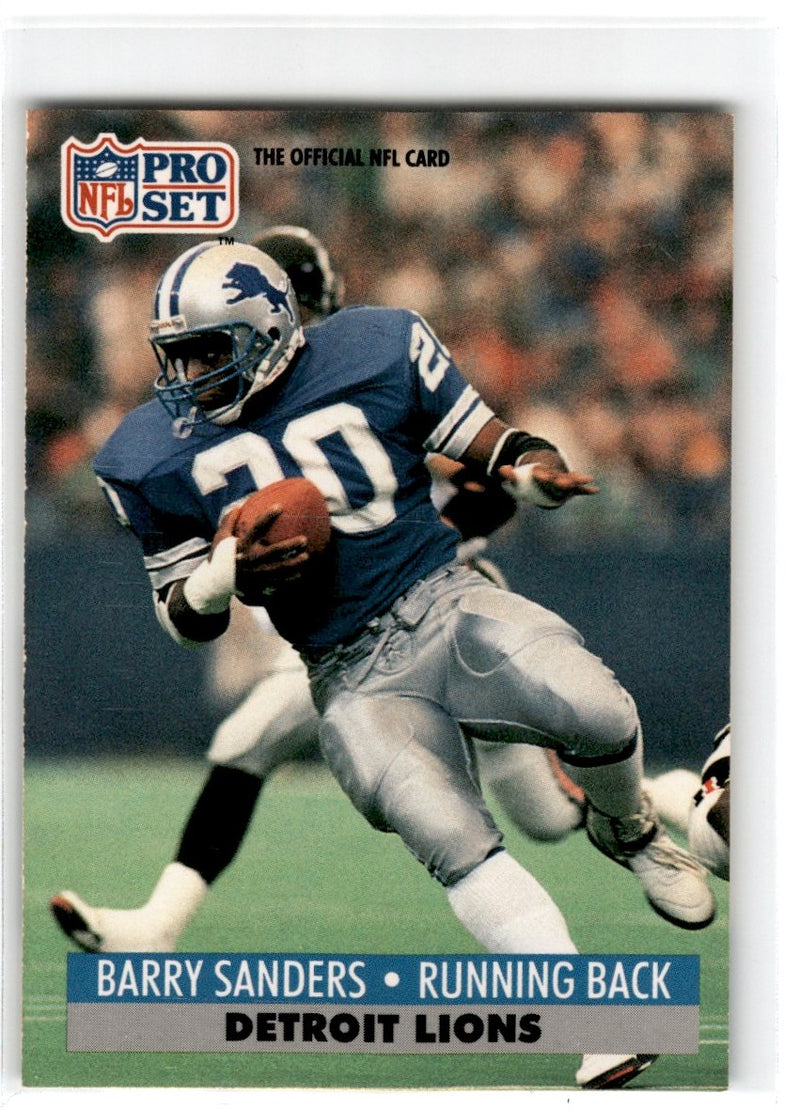 1991 Pro Set Barry Sanders