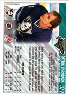 1993 Topps Premier Patrik Carnback #379 Rookie