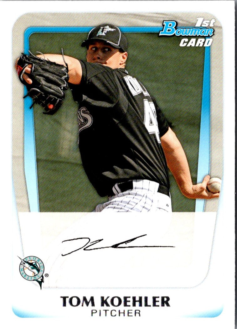 2011 Bowman Prospects Tom Koehler