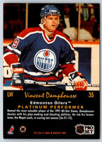 1991 Pro Set Platinum Vincent Damphousse #35