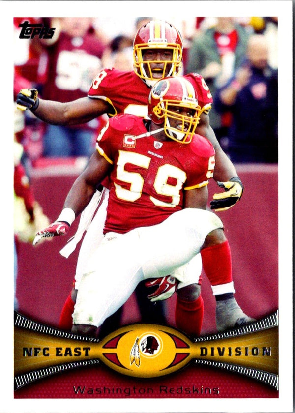 2012 Topps Washington Redskins: London Fletcher/Brian Orakpo #391