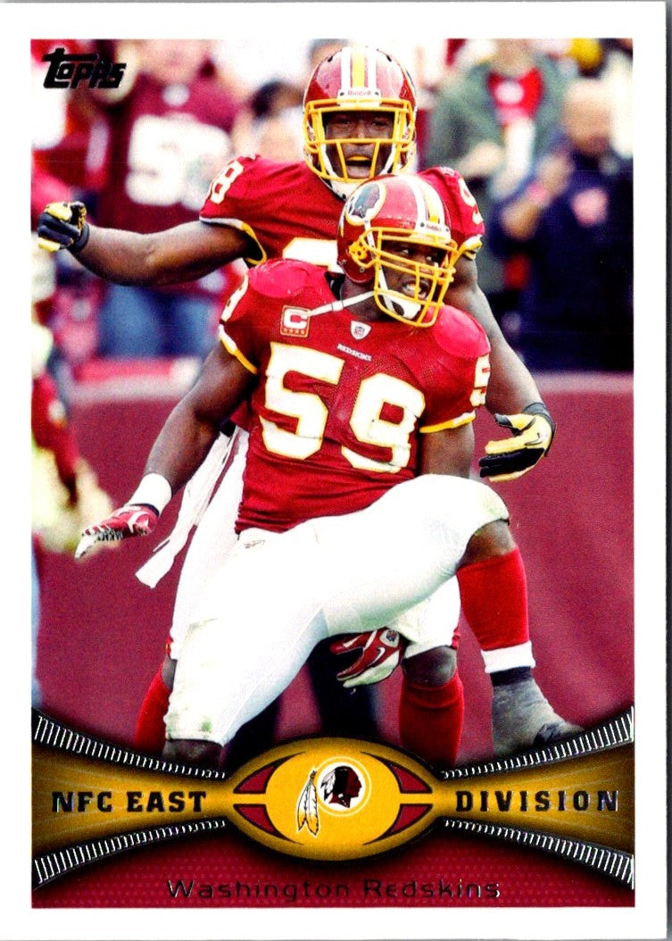 2012 Topps Washington Redskins: London Fletcher/Brian Orakpo