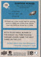 2009 Upper Deck Donovan McNabb #142
