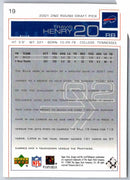 1998 Upper Deck Travis Henry