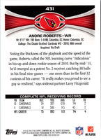2012 Topps Andre Roberts #431