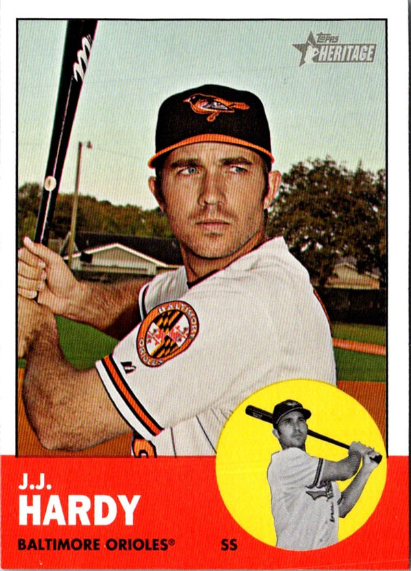 2012 Topps Heritage J.J. Hardy #88
