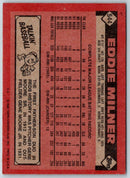 1986 Topps Eddie Milner