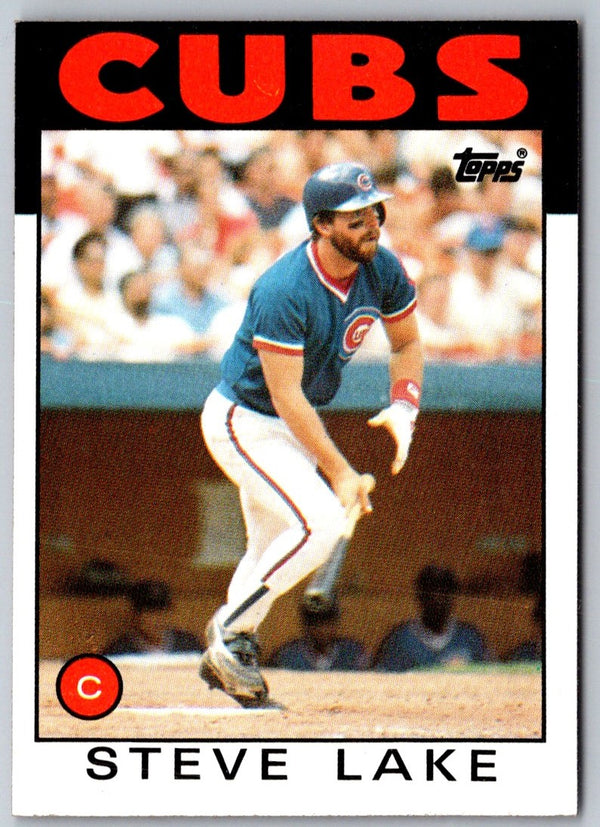 1986 Topps Steve Lake #588