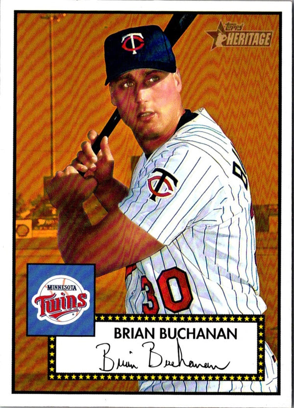 2001 Topps Heritage Brian Buchanan #195