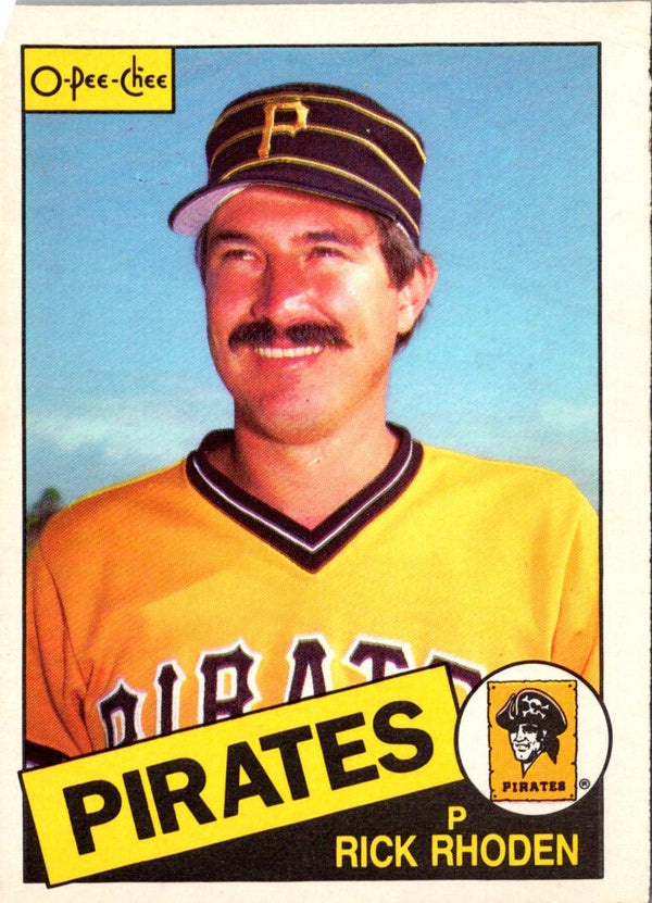 1985 O-Pee-Chee Rick Rhoden #53