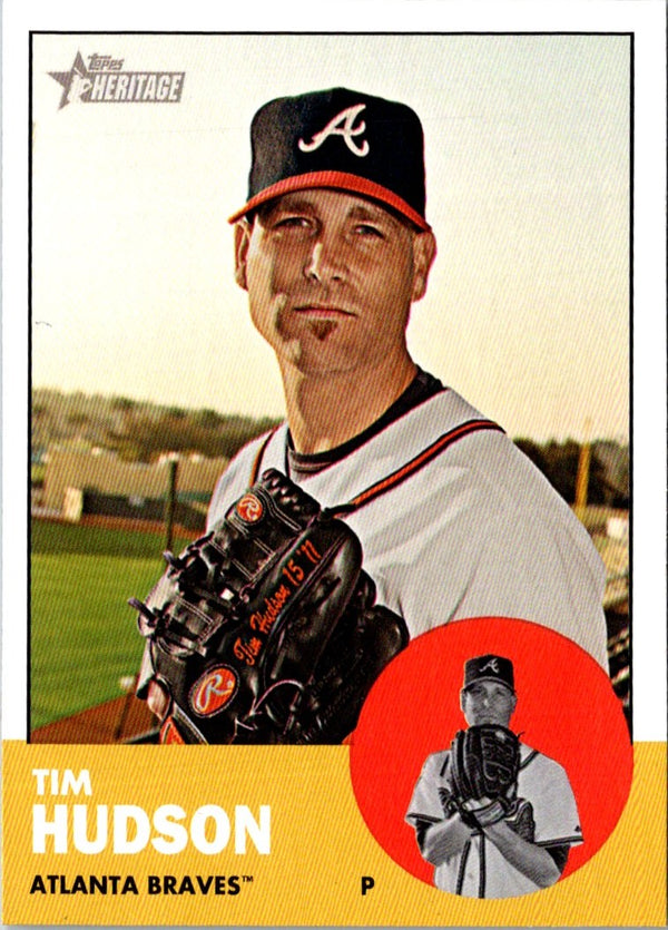 2012 Topps Heritage Tim Hudson #394