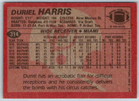 1983 Topps Duriel Harris #314