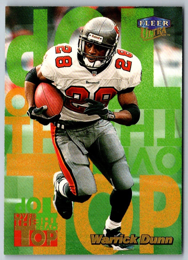 1999 Ultra Over The Top Warrick Dunn #6OT