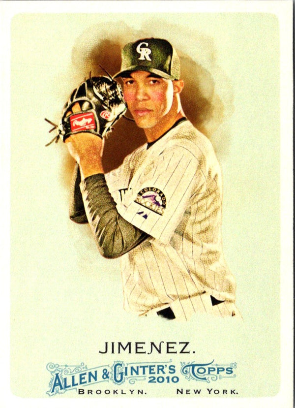 2010 Topps Allen & Ginter Ubaldo Jimenez #142