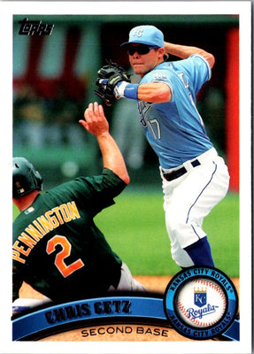 2011 Topps Chris Getz #654