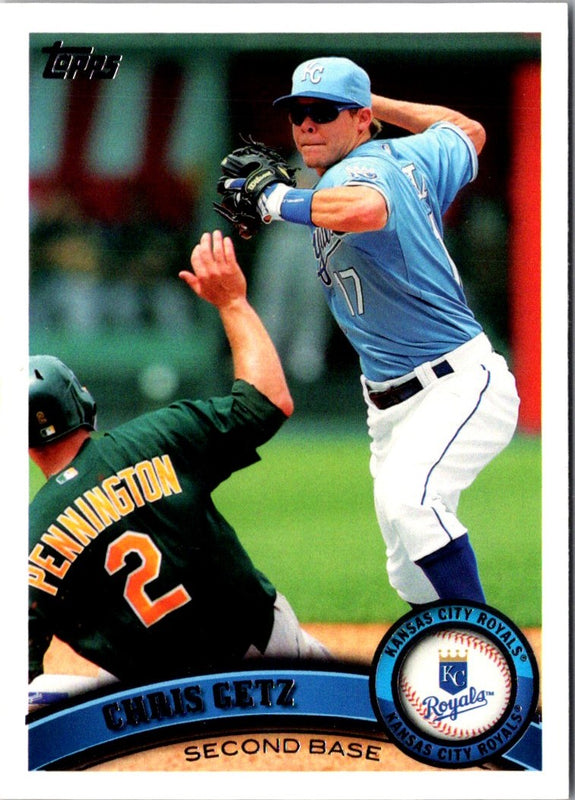 2011 Topps Chris Getz #654