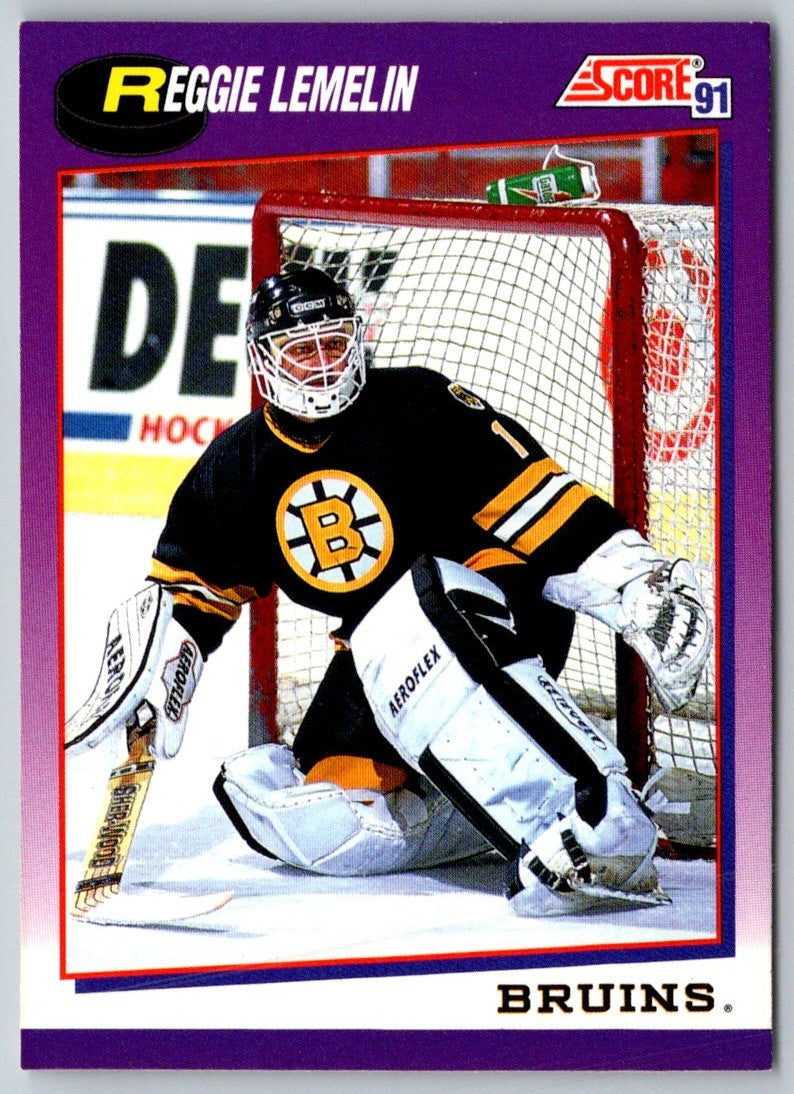 1991 Score Reggie Lemelin