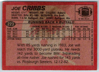 1983 Topps Joe Cribbs #223