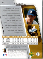 2001 Upper Deck Evolution Kevin Brown #61