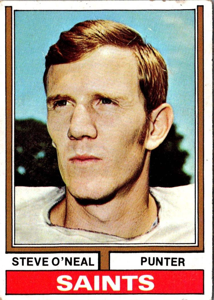 1974 Topps Steve O'Neal